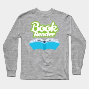 Book Reader Long Sleeve T-Shirt